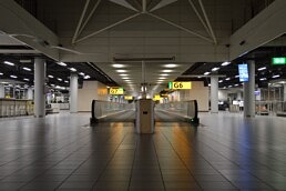 SEO Hoofddorp, vertrekhal Schiphol